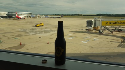 Pre-flight beer