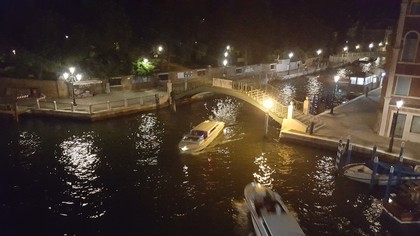 Venice at night